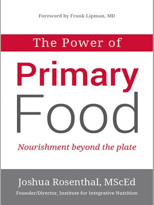 cover image of The Power of Primary Food